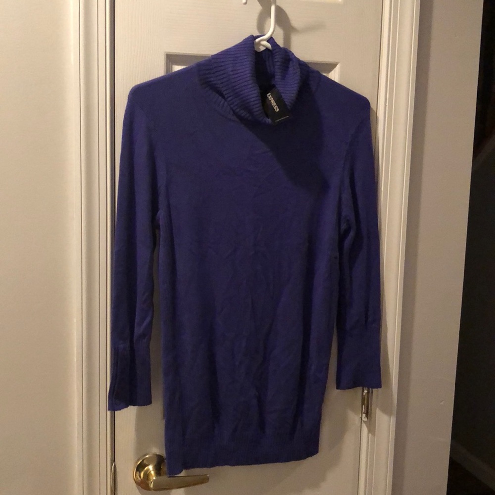 With men’s sweater